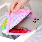 Silicone Macron Push Bubble Crossbody Bag Sensory Fidget Toys Reliver Stress Autism Adults Kids Handbag Pouch Purse – 3