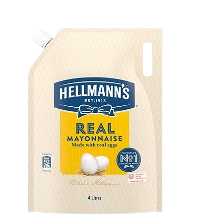 Hellmanns Real Mayonnaise 4lt